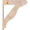 Ekena Millwork Funston Arts & Crafts Smooth Outlooker, Douglas Fir, 7 1/2"W x 34"D x 40"H OUT08X34X40FST03SDF - alternate 2